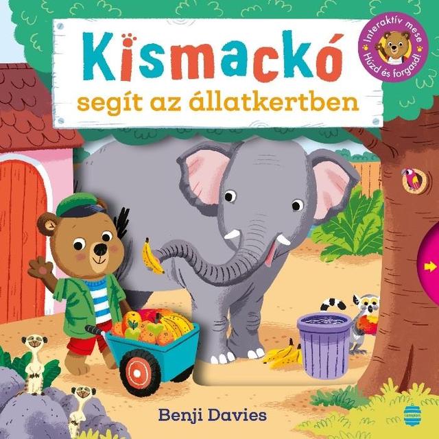 Kismackó segít az állatkertben