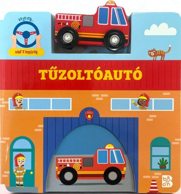 Tűzoltóautó - Játékautóval