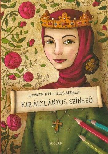 Királylányos színező 