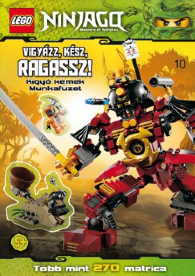 LEGO 10. - Vigyázz, kész ragassz! - Kígyó kémek