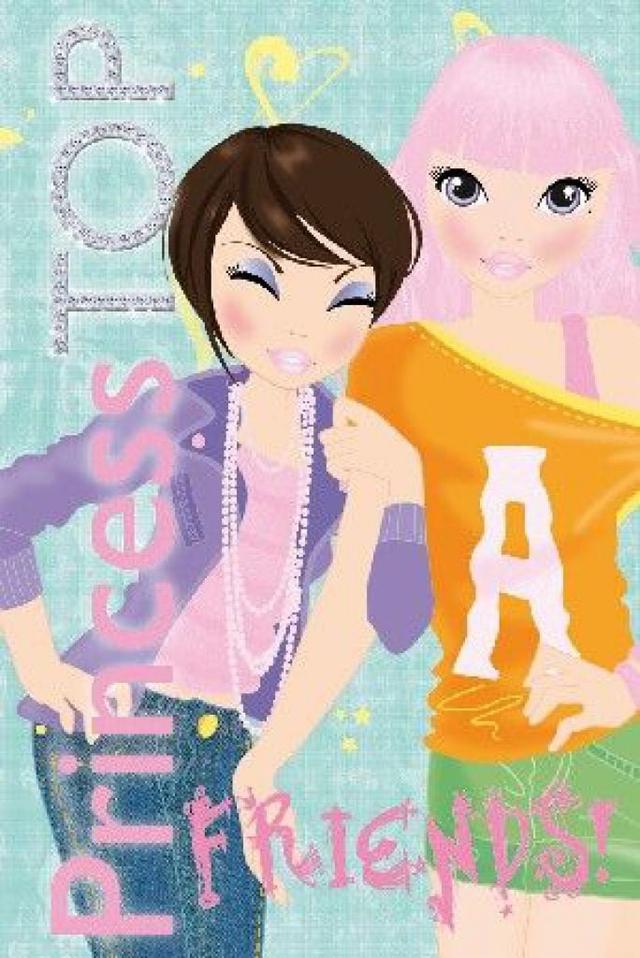 Princess TOP - Friends (green)