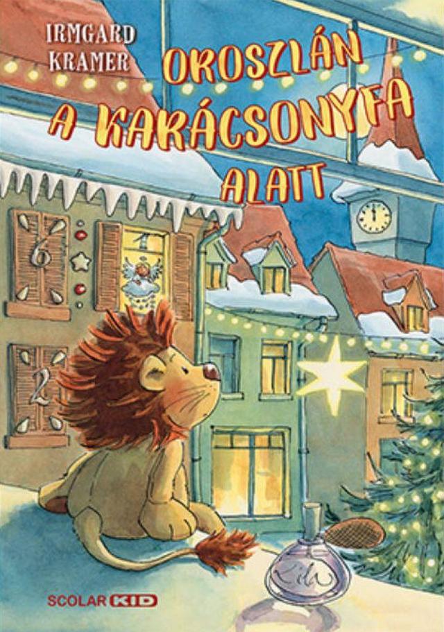 Oroszlán a karácsonyfa alatt