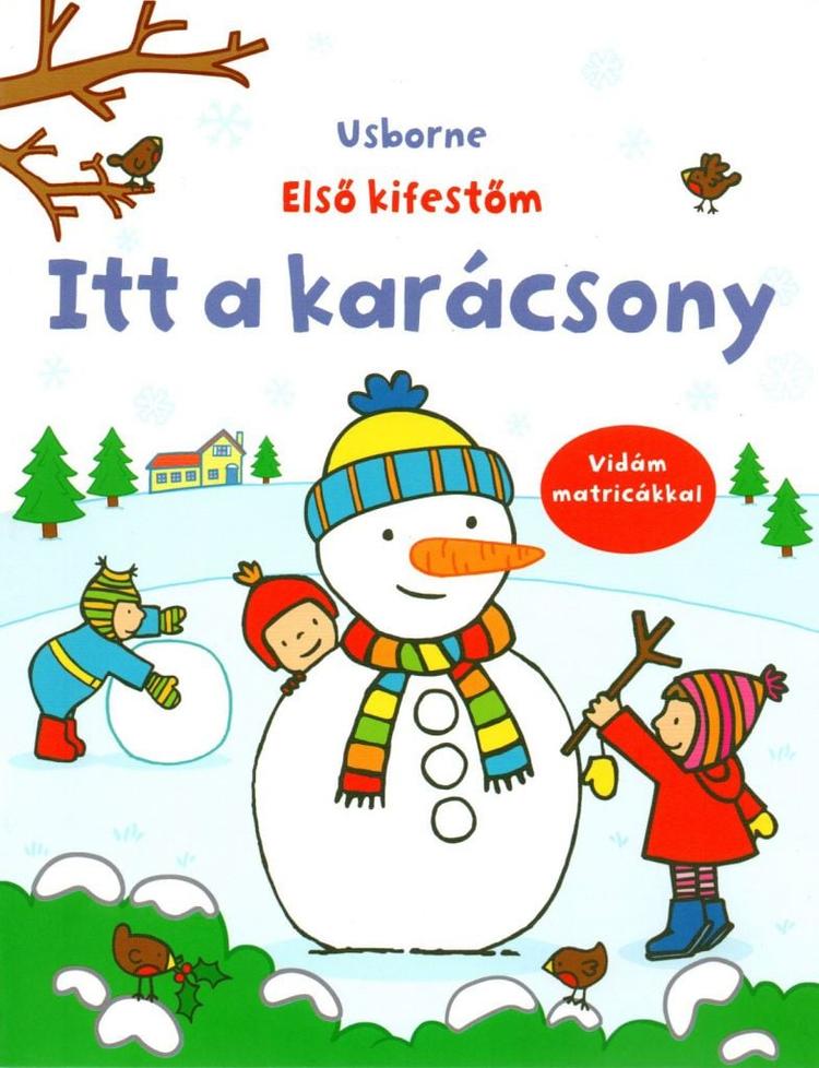 Itt a karácsony - Első kifestőm