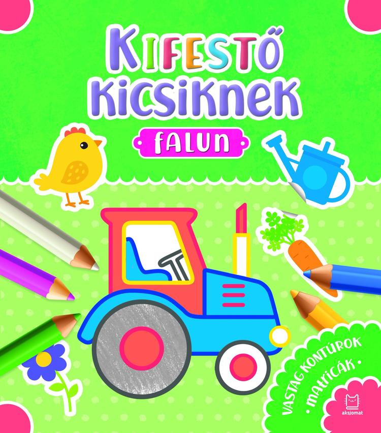 Kifestő kicsiknek. Falun