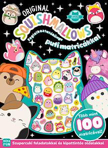 Original Squishmallows - Foglalkoztatókönyv pufi matricákkal